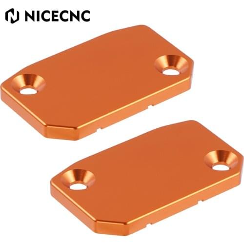 NICECNC Front Brake Clutch Fluid Reservoir Cover Cap For KTM 125 150 250 300 350 400 450 500 505 525 SX XCW EXC EXCF SXF XCF SMR