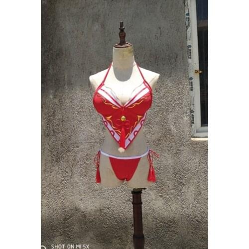 LOL Ahri swimsuit cosplay swimwear costume D.VA swimsuit cosplay costume halloween sexy costumes for women