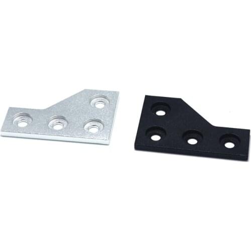 4 hole 90 degree L-shaped joining plate for v slot aluminum accessories