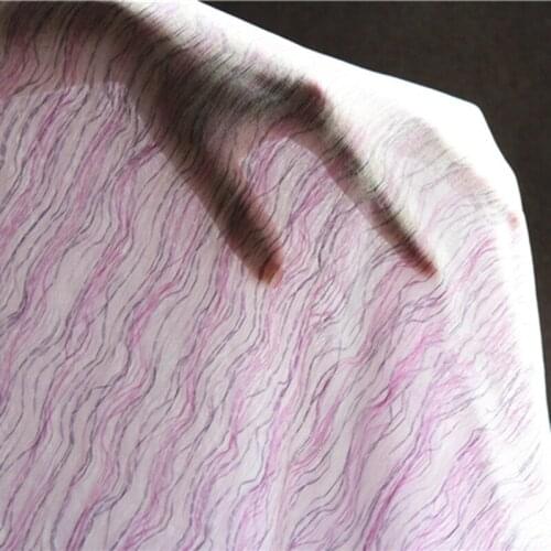 Lace38 100*145cm Handmade Purple Sandwich Line Organza Net Yarn Mesh Fabric Lace Wedding Dress Clothes The Curtains Clothes