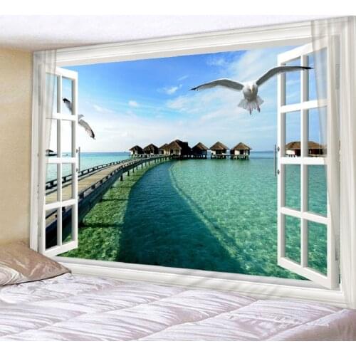 Wall-mounted tapestry, picnic mat, blanket, curtain, room decoration, home