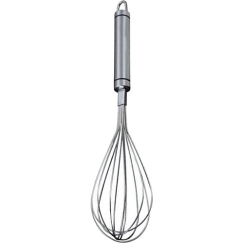 Stainless Steel Whisk 29.5cm Wire Whisk Egg Beater For Baking Blending 29.5x6.5CM Kitchen Tool