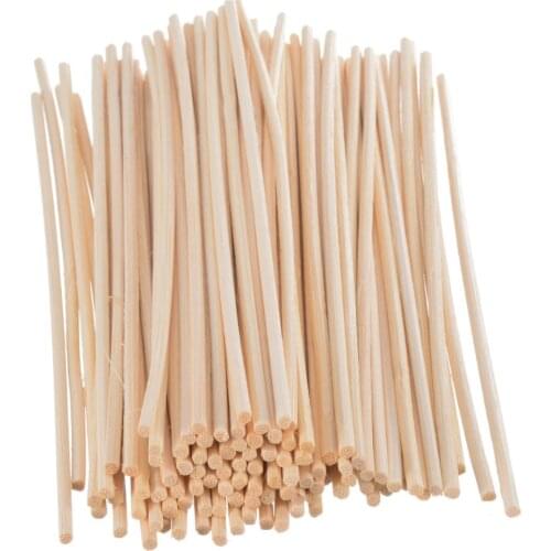 30/100Pcs Natural Reed Rattan Sticks White Oil Fragrance Diffuser Aroma Replacement Sticks Bedroom Bathrooms Decor Gifts