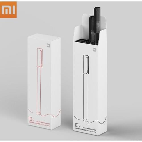Xiaomi Mijia Super Durable Writing Sign Pen Mi Pen 0.5mm Signing Pens Smooth Switzerland MIKRON Refill Japan MIKUNI Printing ink