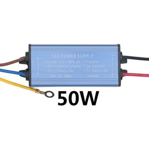 30W 50W 100W 150W LED Waterproof driver For LEDs Power Supply Constant Current Voltage For LED Lamp KIT DIY