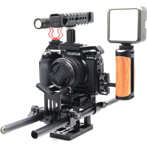Camera Cage Protective Frame Suitable for Fuji Xs10 Camera Rabbit Cage X-S10 Metal Extended Rabbit Cage Photography Kit