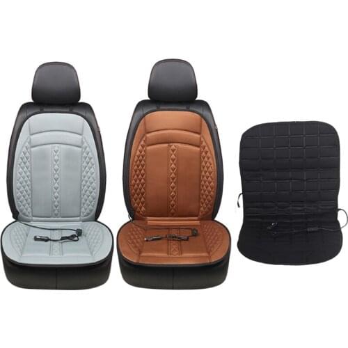 Winter Car Seat Heater 12V Smart Heated Seat Cushion Non-Slip Comfortable Auto Universal Warmer Cover Pad Automotive Accessories