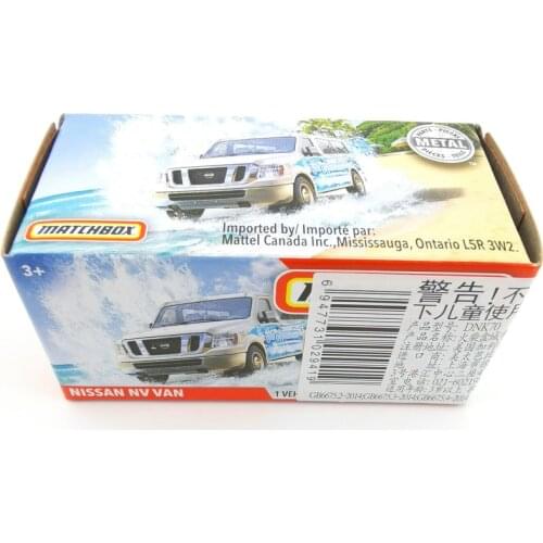 2020 Matchbox Cars 1:64 Car 2016 NISSAN NV VAN Metal Diecast Alloy Model Car Toy Vehicles