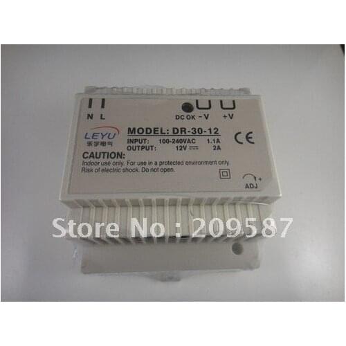 Din Rail Mounted 12VDC 2A Output 30W Power Supply