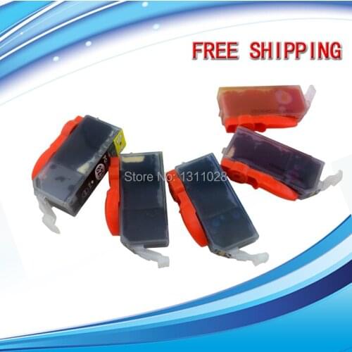 INK WAY Free Shipping 5 PCS 1SET of compatible pgi-825 cli-826 for PIXMA MG6180/MG6280/MG8180/MG8280