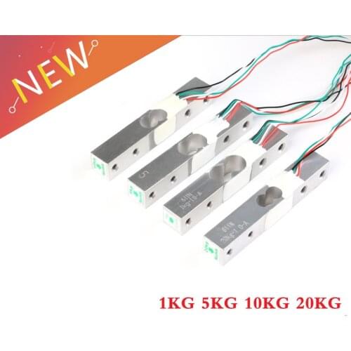Digital Load Cell Weight Sensor 1/5/10/20KG Portable Electronic Kitchen Scale + HX711 Weighing Sensors Ad Module for Arduino
