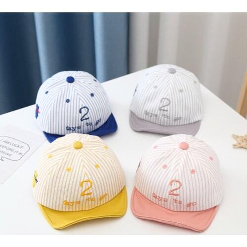 Children Cute Sun Hat Embroidered Baby Hat Girl Boy Sun Hat With Ears Spring Summer Newborn Photography Road Baseball Cap Gorras