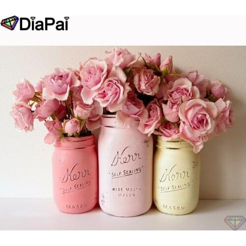 DIAPAI 100% Full Square/Round Drill 5D DIY Diamond Painting "Flower landscape" Diamond Embroidery Cross Stitch 3D Decor A21583