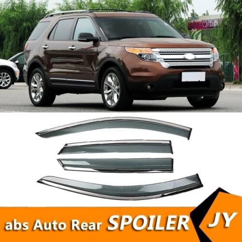 For FORD Explorer 2011-2013 Window Visor Vent Shades Sun Rain Deflector Guard For FORD Explorer Auto Accessories 4PCS/SET