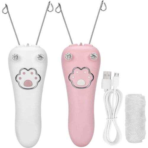 Electric Cotton Thread Epilator Body Hair Remover Threading Device Physical Removal Tool Face Depilador