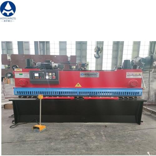 Good Price E21S Controller QC11K-8*2500 hydraulic cnc guillotine shear machine for carbon steel/aluminum