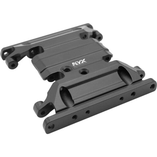 KYX Racing Gearbox Bottom Base Mount Middle Skid Plate Upgrades Parts Accessories for RC Crawler Car Axial SCX10 II 90046