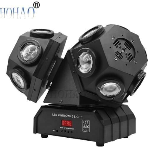 New 2x Led Moving Head Beam Laser Light 18*10w cree Lamps For Stage KTV Disco Culb Best Effect Factory Price Good Quality