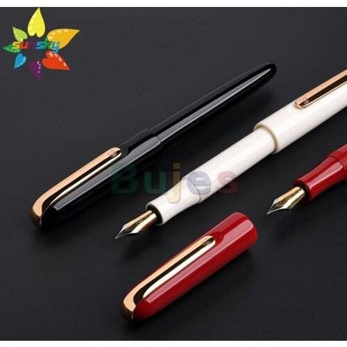 OEM KACO MASTER Pen double color electroplating stainless steel EF rotary cap aluminum packaging adult writing office stationery