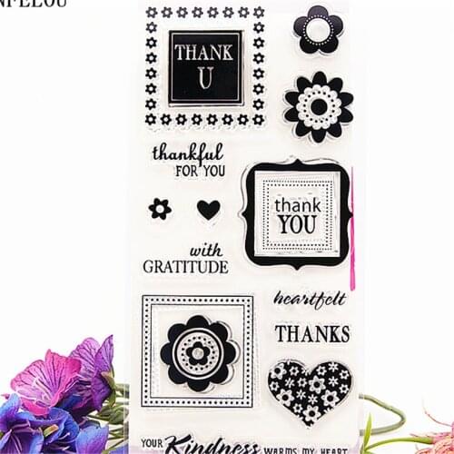 PANFELOU Jigsaw puzzle Transparent Silicone Clear Stamp/Seal for DIY scrapbooking/photo album Decorative sheets