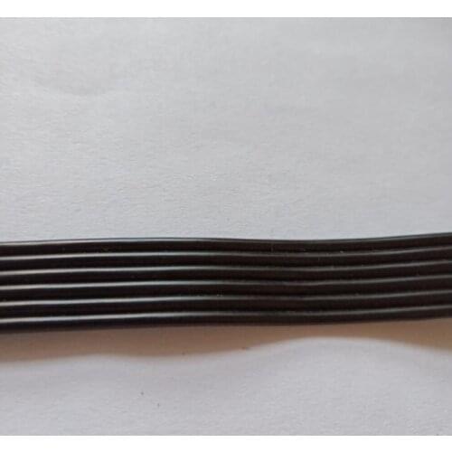 5M/1LOT 18AWG UL1007 6P Parallel Ribbon flat cable Environmental Electronic power wire / 3 yellow 3 black or 6 black