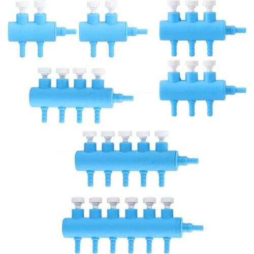 Plastic Aquarium Water Tube Volume Control Valve Connector Fish Tank Air Splitter Oxygen Pump Accessory Air Splitter Valve