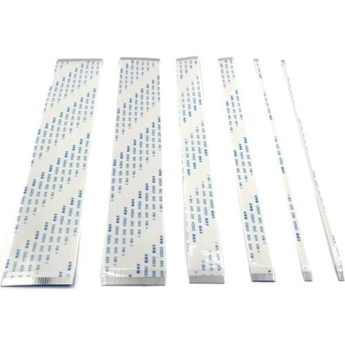 10Pcs Flat flexible Cable FFC FPC LCD cable AWM 20624 80C 60V VW-1 FFC-1.0MM FPC extend cable A-Type 4/6/8/10/-/22/24/30 Pin