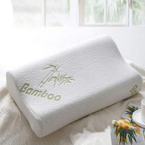 Bamboo Fiber Pillow Slow Rebound Memory Foam Pillow Health Care