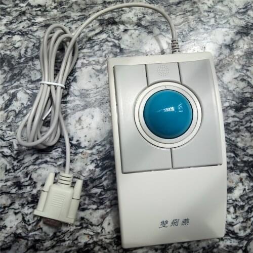 Brand new com port RS232 interface square port serial port 9-pin 2D industrial control medical CNC machine tool trackball mouse