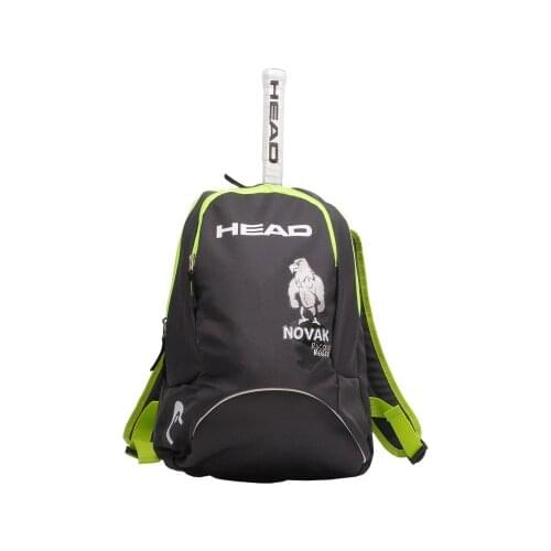 New Arrival Original HEAD Brand Djokovic style backup New Back Pack children Tennis Bag for 1-2 pieces Raquete De Tenis