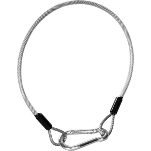 Wire rope lighting protection rope 3.2mm stage lighting safety rope line load-bearing 10kg TV stand accessories