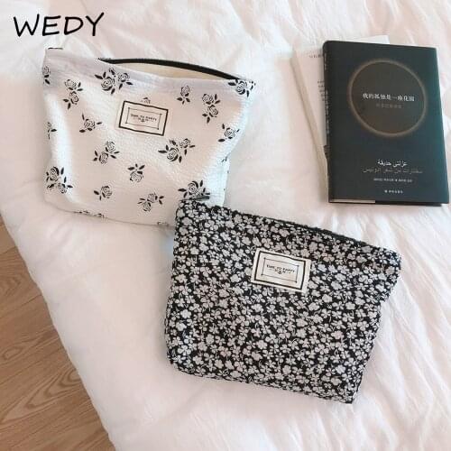 WEDY Black Cosmetic Bags