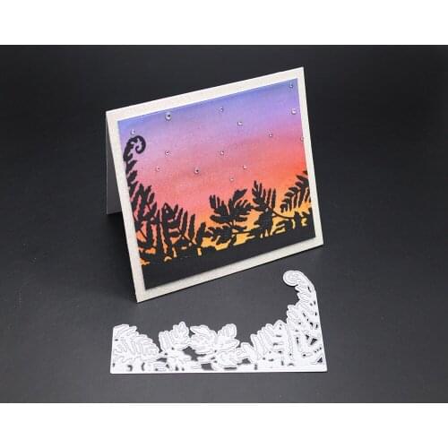 ZhuoAng Banana Leaves Shape Cutting Dies For DIY Scrapbooking Decoretive Embossing Stencial DIY Decoative Card Die Cutter