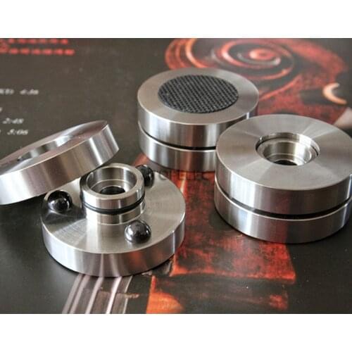 1-4pcs FE Small Nail HiFi Speaker AMP Stand Feet Foot Pad Anti Shock Absorption Ceramic Beads Vibration Absorber