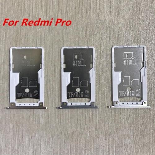 1PCS Nano Micro SIM Card Tray Holder Micro SD Card Slot Holder Adapter for Xiaomi Redmi Pro