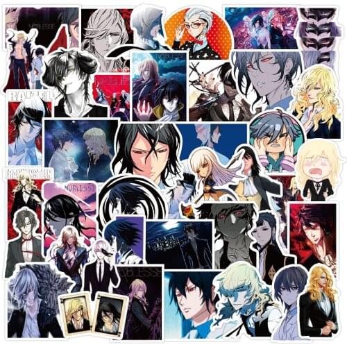 10/50Pcs/pack NOBLESSE Stickers For Notebook Motorcycle Skateboard Computer Mobile Decal Cartoon Toy 2021