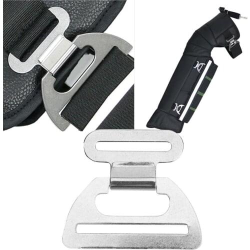 10Pcs Metal Buckles Clasp Webbing Hook Carabiner 201 Stainless Steel Buckles for Backpack Strap