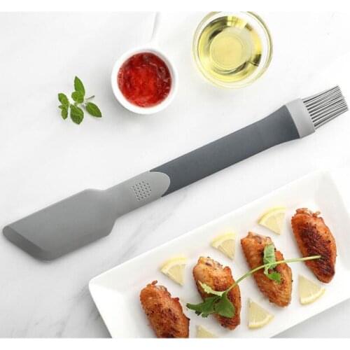 50pcs Silicone Pastry Scraper Non-Stick Cake Spatula Mixer Oil Brush Heat-Resistant Kitchen Baking Tools