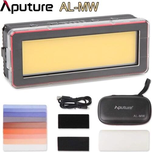 Aputure Amaran AL-MW 10W Waterproof Photography Mini LED Light IP68 5500K CRI 95+ Lithium Battery Lighting Lamp for Canon Sony