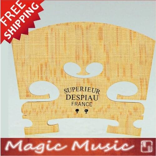 Free shipping! High Quality SUPERIEUR CHEVALETS DESPIAU Two Trees Violin Bridge Size 4/4, Made in France