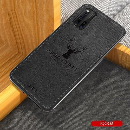 Vivo iQOO 3 Case Retro Fabric Texture Soft Cover Phone Case For Vivo Z6 Y17 V15 X27 Pro S1 Y50 Y71 Y81 V9 Z5X Z5 Y95 Back Cases