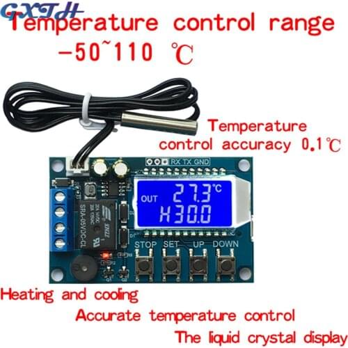 XY-T01 Digital Thermostat Heating Refrigeration Digital temperature control switch temperature controller module