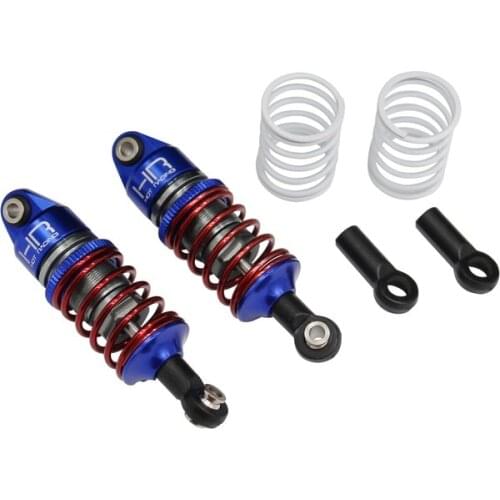 HR Fully Adjustable 50mm Alloy Shocks with Opt Springs for 1/10 Traxxas 4-Tec 2.0