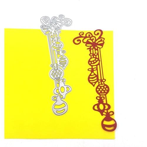 Julyarts Hanging Christmas Bell Metal Cutting Dies New 2020 Christmas Carbon Steel Silver DIY Scrapbook Paper Album