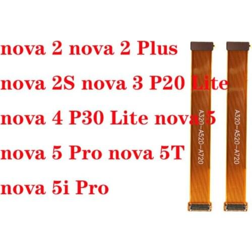 Screen test cable flex For Huawei nova 2 nova 2S nova 2 Plus nova 3 P20 Lite nova 4 P30 Lite nova 5 nova 5 Pro 5T nova 5i Pro