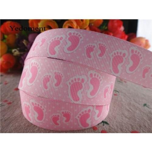 16010130, new arrival 7/8'' 22mm 10 yards baby shower printed grosgrain ribbons birthday party decorations ribbon hairbows