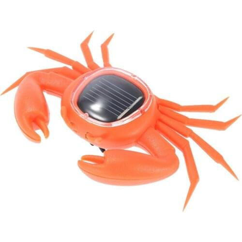 Cute Solar Crab Solar Powered Crab Childrens Educational Toy