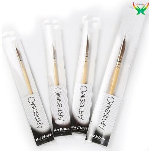 German Davinci 428 watercolor pen classical pure mink mop pen 428 artist class brush watercolor brush for beginners and students