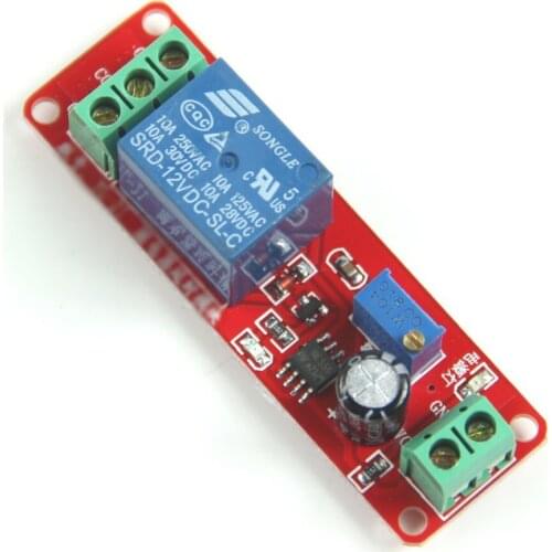 New DC 12V Delay Timer Switch Adjustable Module 0 to 10 Second