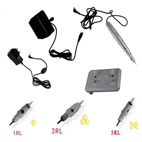 Tattoo permanent makeup pen kit tattoo equipment kits henna tattoo for eyebrows cosmetic tattoo machine YL-5